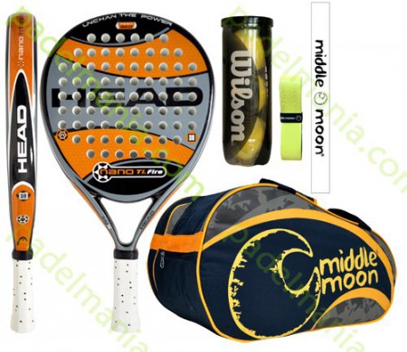PACK NANO TI FIRE LTD + PALETERO NARANJA              75.00 €
